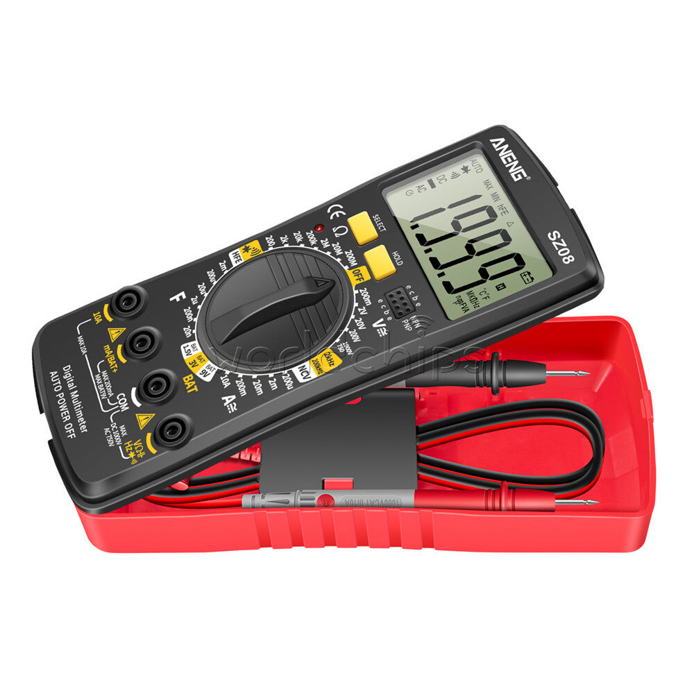 ANENG Digital Multimeter Professional Auto Voltmeter AC DC220V Resistance Tester