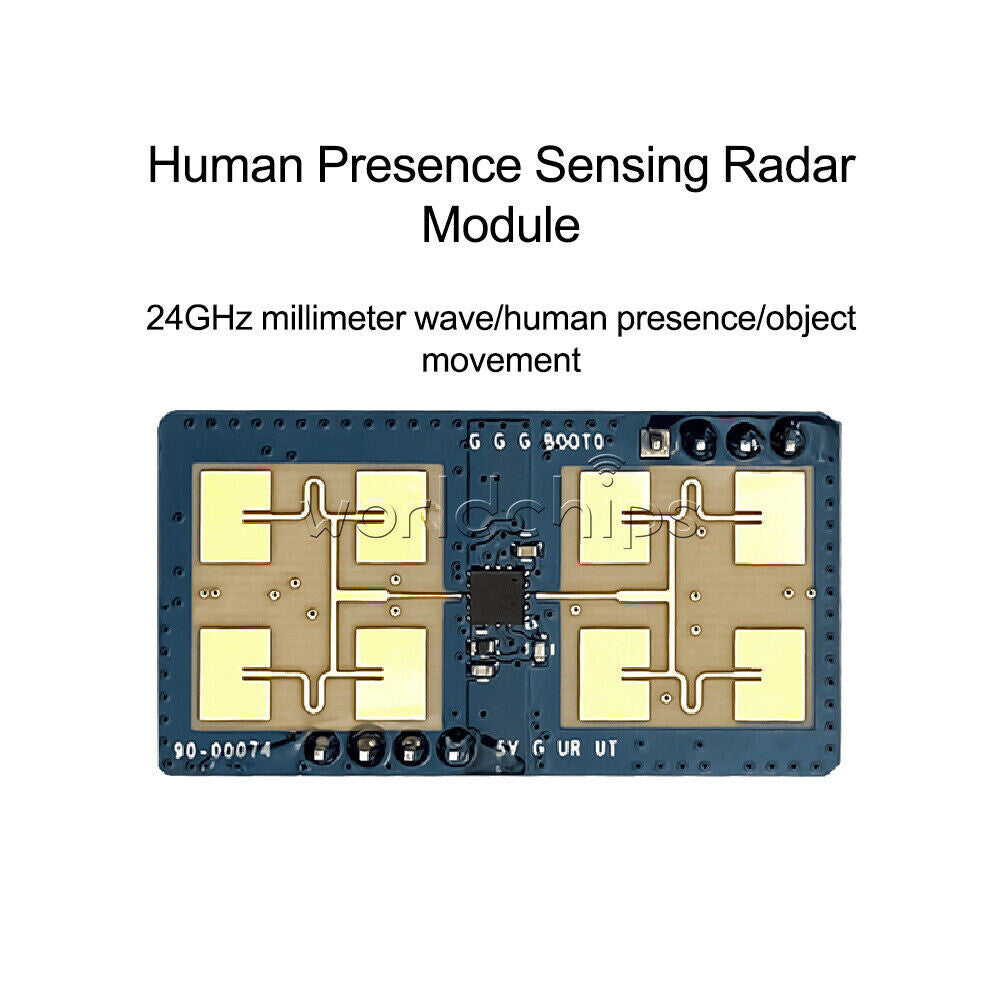HLK-LD1125H DC3.3-5V 24G Microwave Radar Sensor Detection Human Motion Module