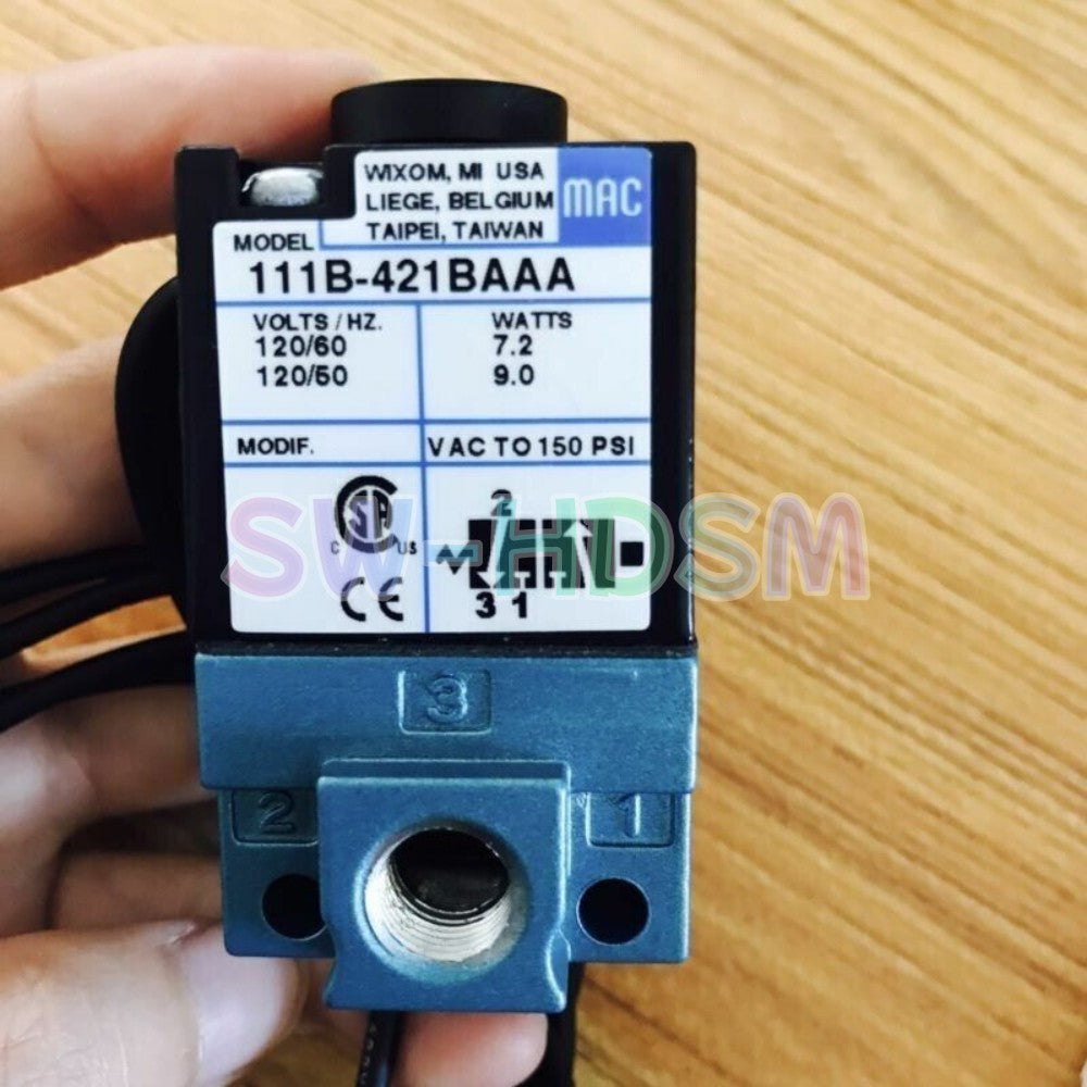 1PCS   MAC 111B-421BAAA Solenoid Valve Freight Free