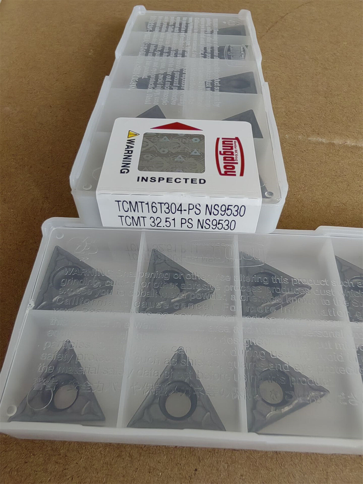 10pcs/Box Tungaloy TCMT16T304-PS NS9530 TCMT32.51PS Turning blade Carbide Insert