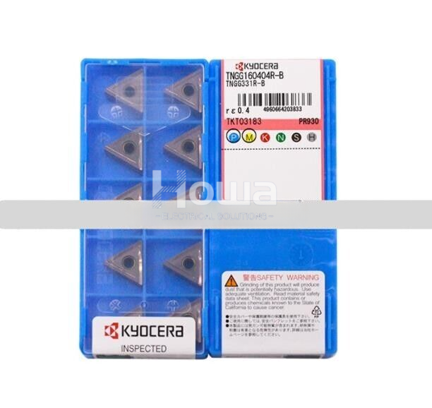 10pc/Box Kyocera TNGG160404R-B PR930 TNGG331R-B CNC Turning Blade Carbide Insert
