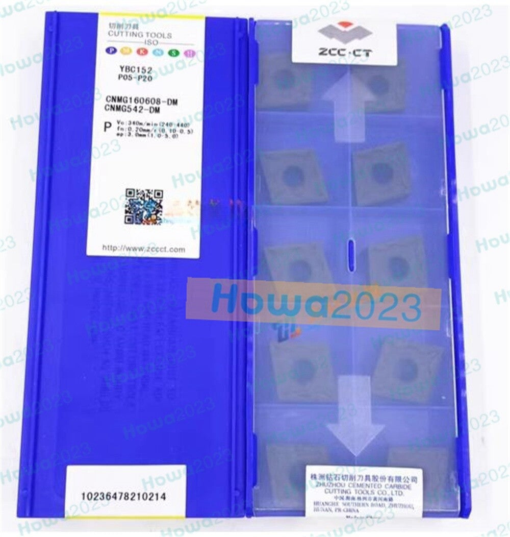 10Pcs/BOX CNMG160608-PM YBC152 CNMG542-PM Carbide Inserts CNC Turning Blade