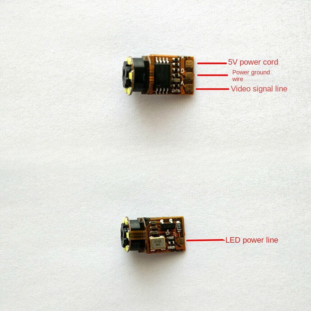 1x pixel industrial auto repair pipeline camera Endoscope module AV 7mm 300,000