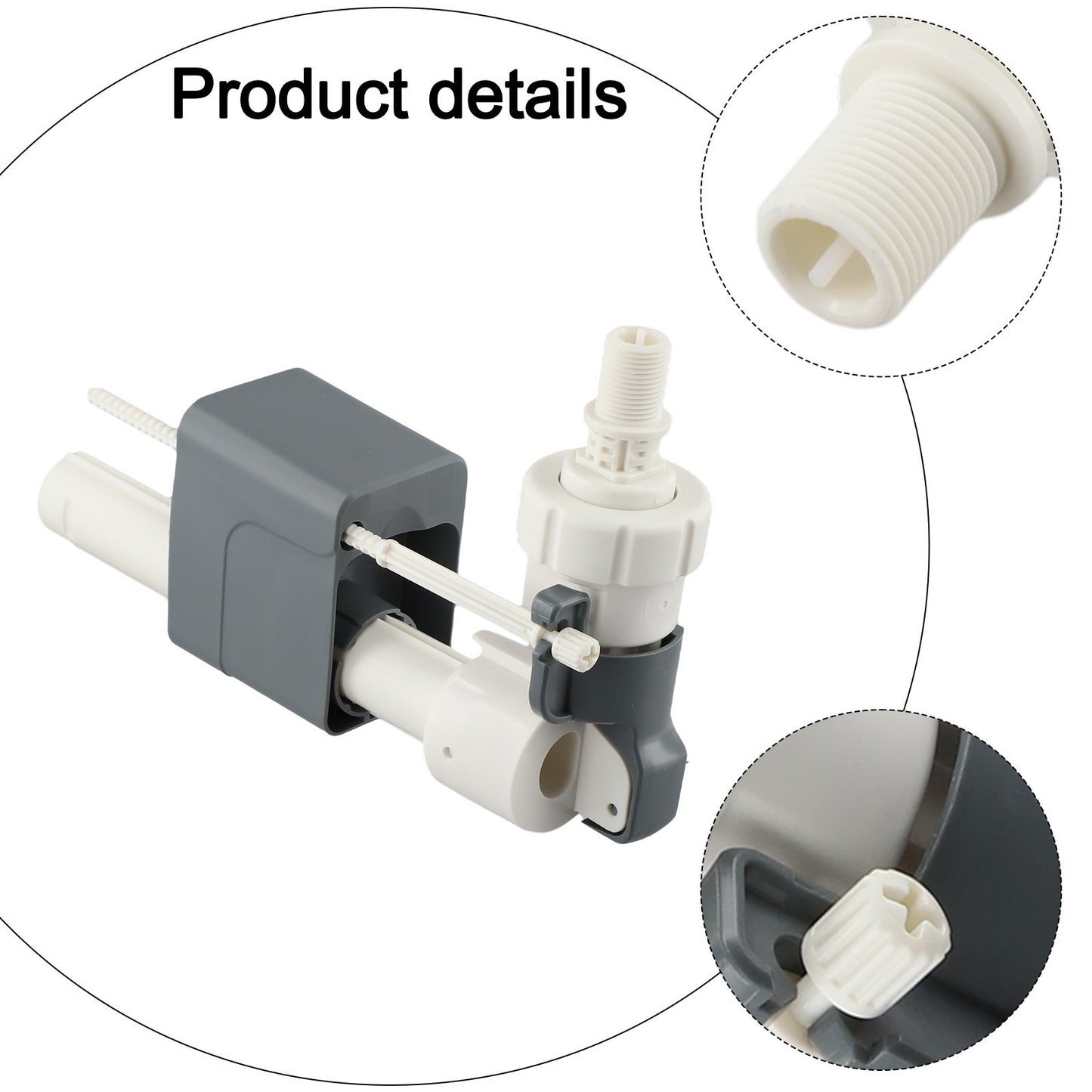 Reliable Bathroom Water Tank Inlet Valve Suitable for Any Toilet Style