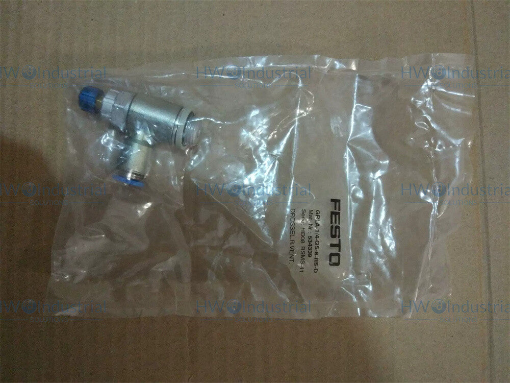 1/Piece  FESTO Throttle Valve GRLA-1/4-QS-8-RS-D 534339