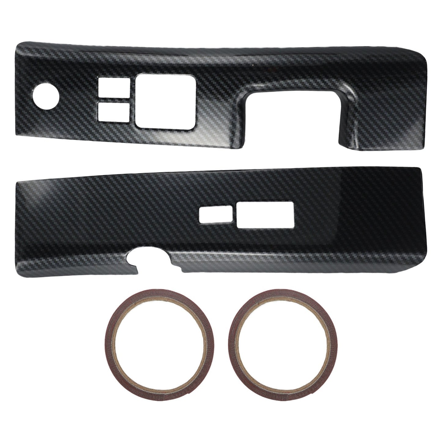 Carbon-Fiber Car Interior Glass Switch Covers ABS For Nissan 350z Z33 2006-2008