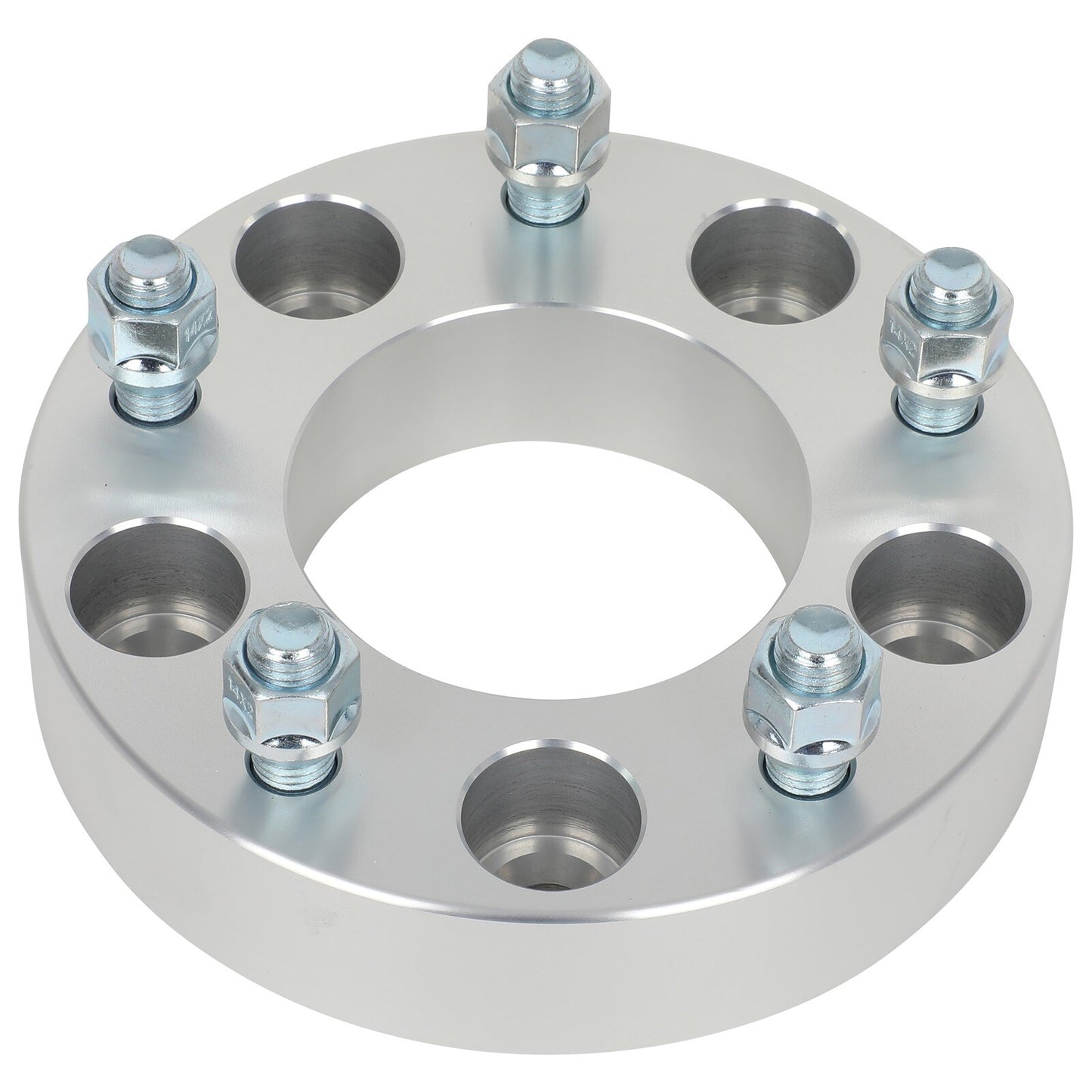 2Pcs 1.5" 5x135 to 5x5.5 Wheel Adapters 14x2 For Ford F-150 5x135 to Ram 5x139.7