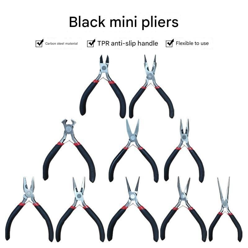 2x Mini Needle Nose Pliers Jewelry Make DIY Crafts Electronics Repair Tools Kit