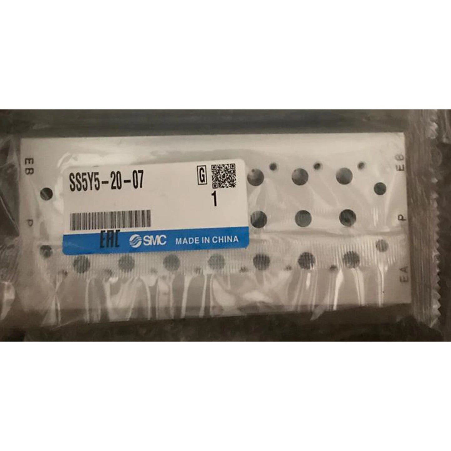 1PC  SMC SS5Y5-20-07 Electromagnetic valve plate Free ship  #P