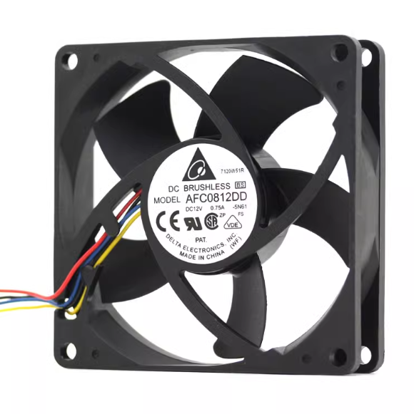 Delta AFC0812DD Fan 80*80*20mm 12V 0.75A 4pin