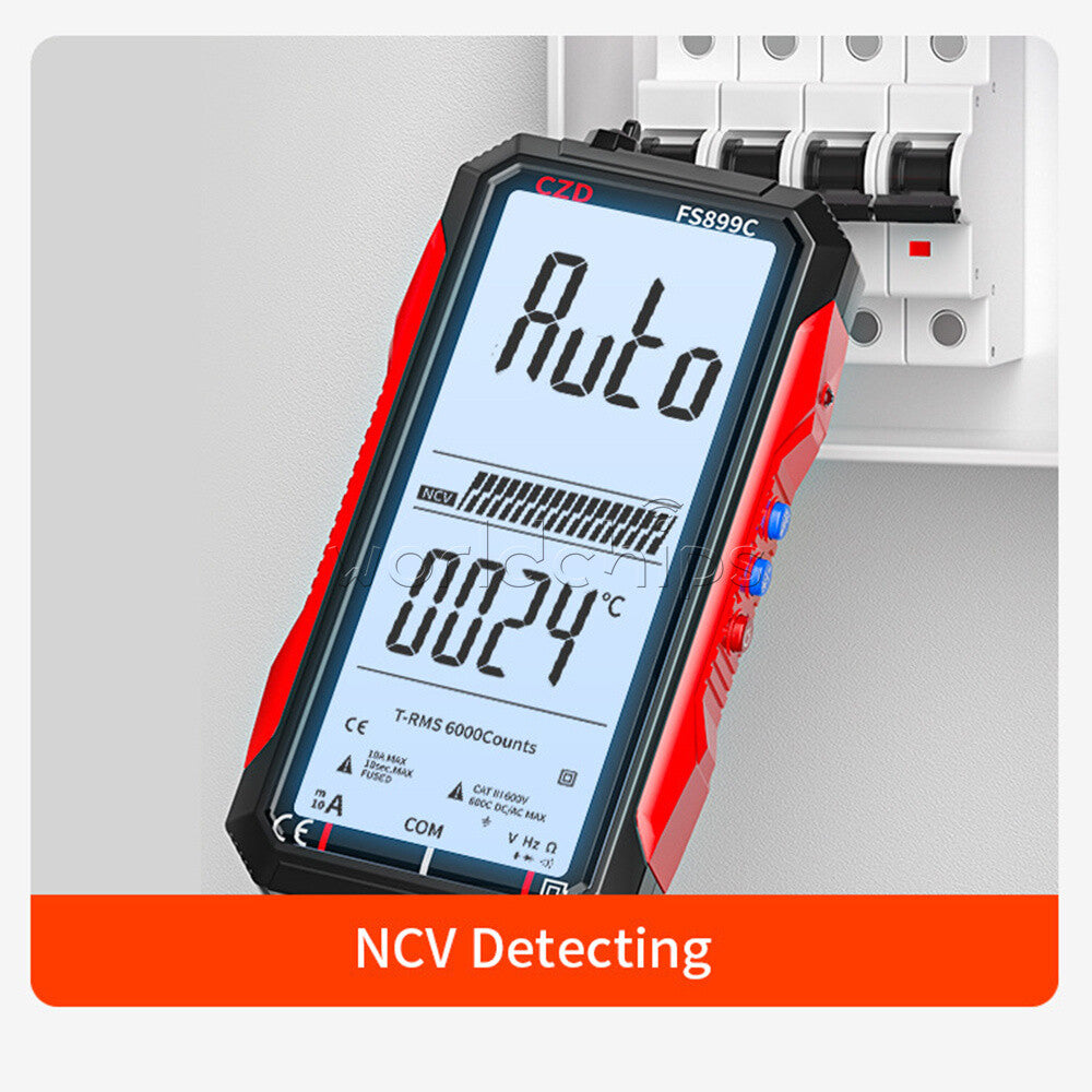 CZD-FS899C Digital Multimeter Auto AC/DC Voltage Current Frequency Meter