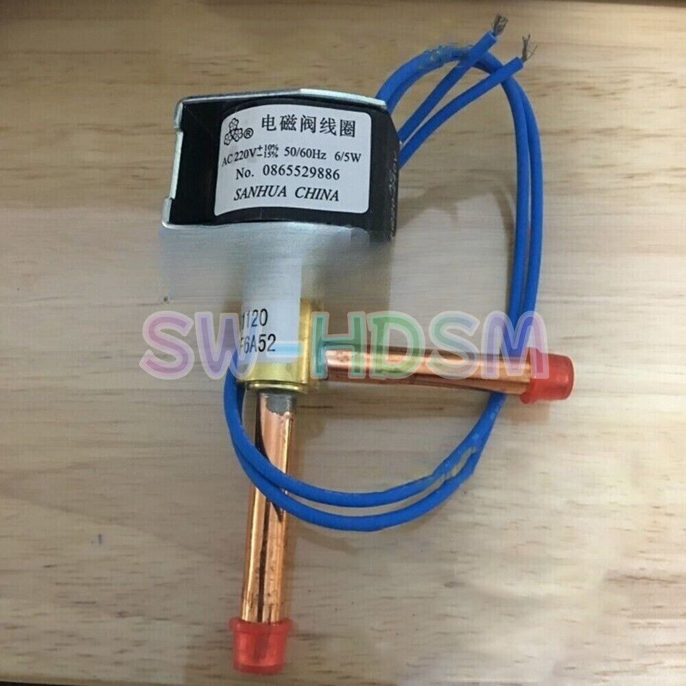 1PCS   FOR SANHUA Defrosting Solenoid Valve FDF6A52 220V Freight Free