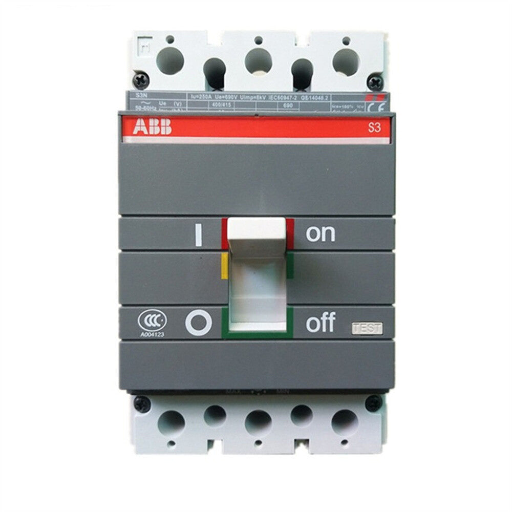 1PC  ABB 250A 3P Molded Case Circuit Breaker 1SDA013493R1 S3N250 R250 3P F F