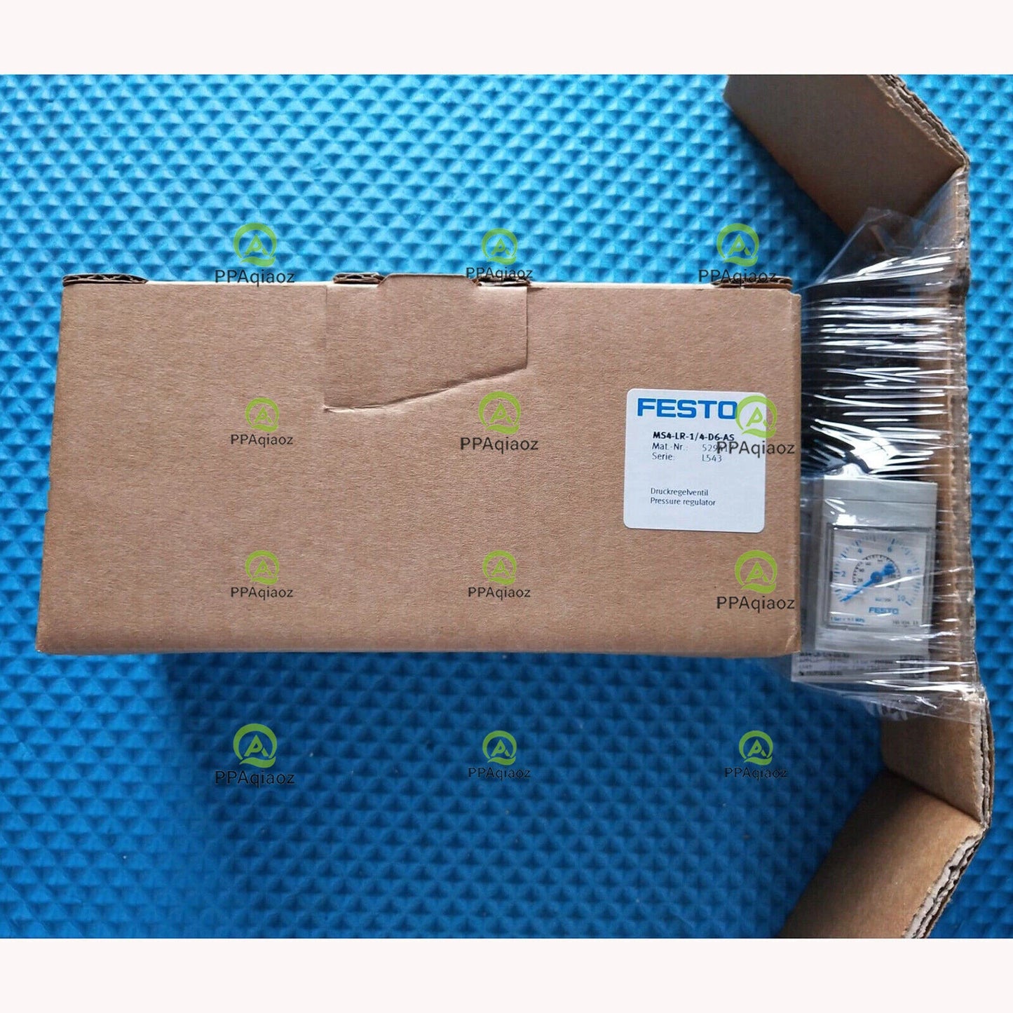 1PC  FESTO MS4-LR-1/4-D6-AS 529417 Pressure Regulator ping