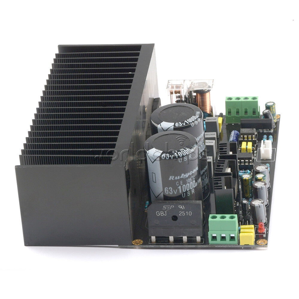 LM3886 Stereo 2.0 High Power Amplifier Module OP07 DC Servo 5534 Pre-amplifier