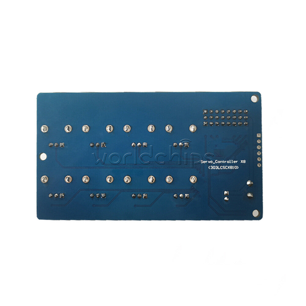 8Channel Servos Knob Serial Port Control Module Futaba Steering Gear Debug MG995