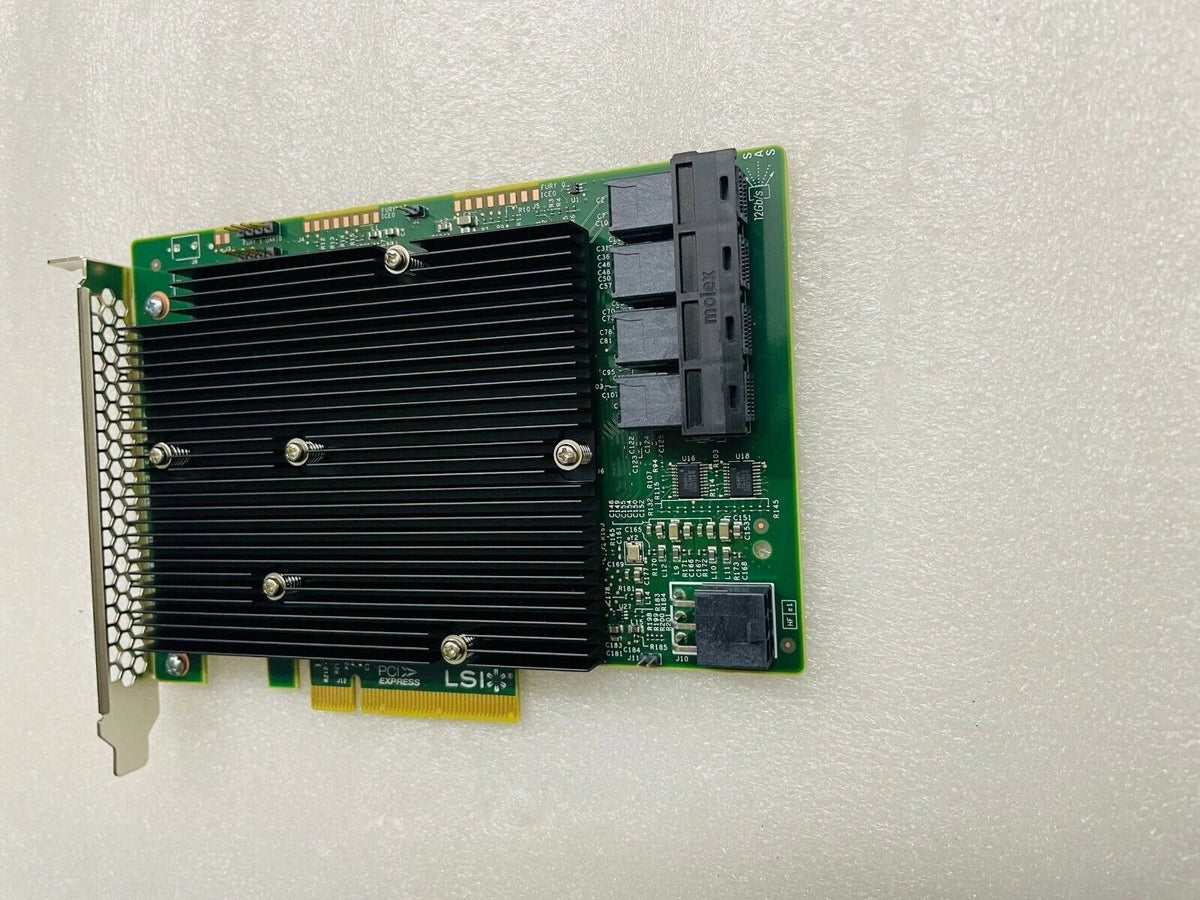 LSI 9300-16i SAS9300-16I 12Gbps SAS-3 PCIe x8 HBA IT Mode ZFS TrueNAS UNRAID US