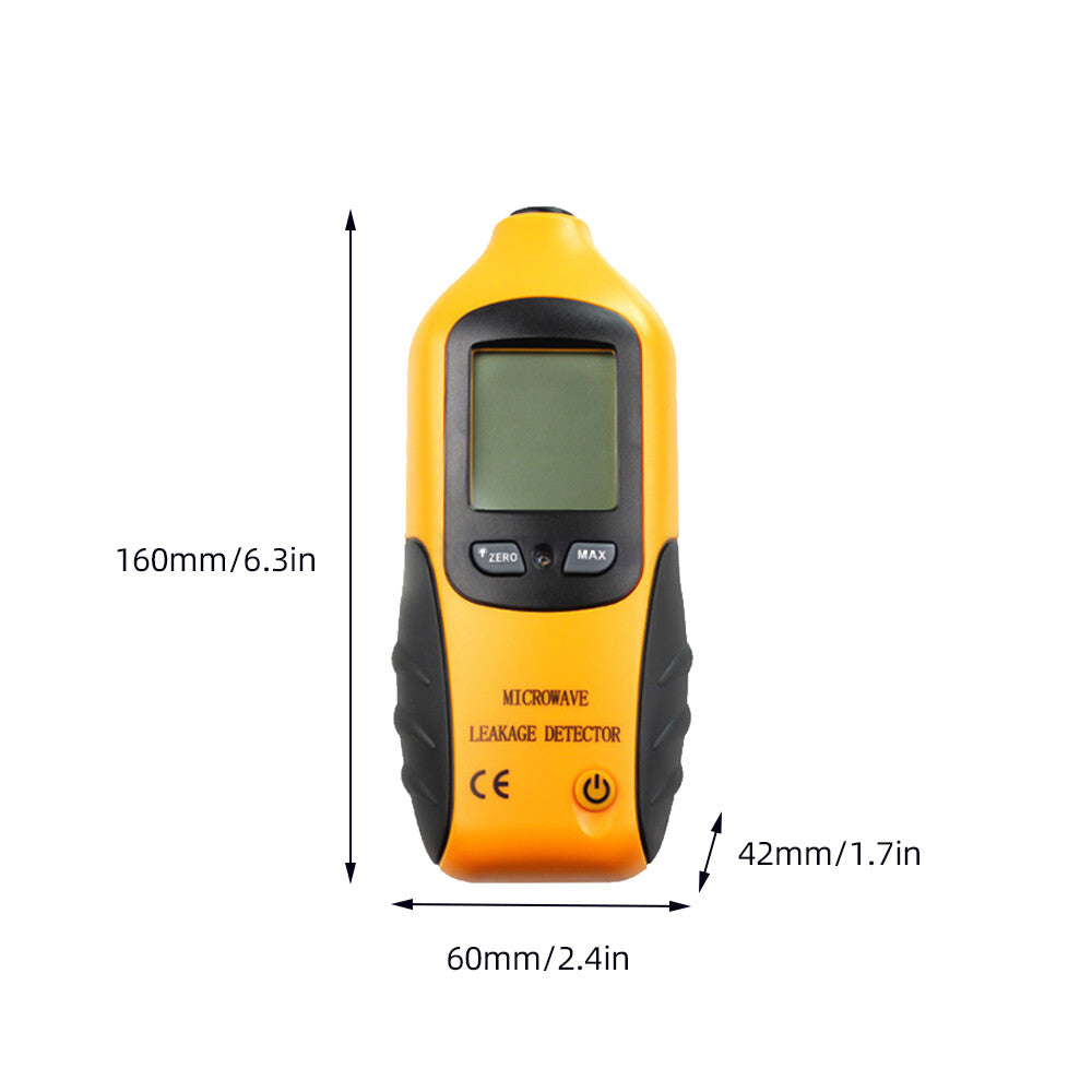 Digital Microwave Leakage Radiation Detector Meter Leaking Tester 0-9.99mW/cm²