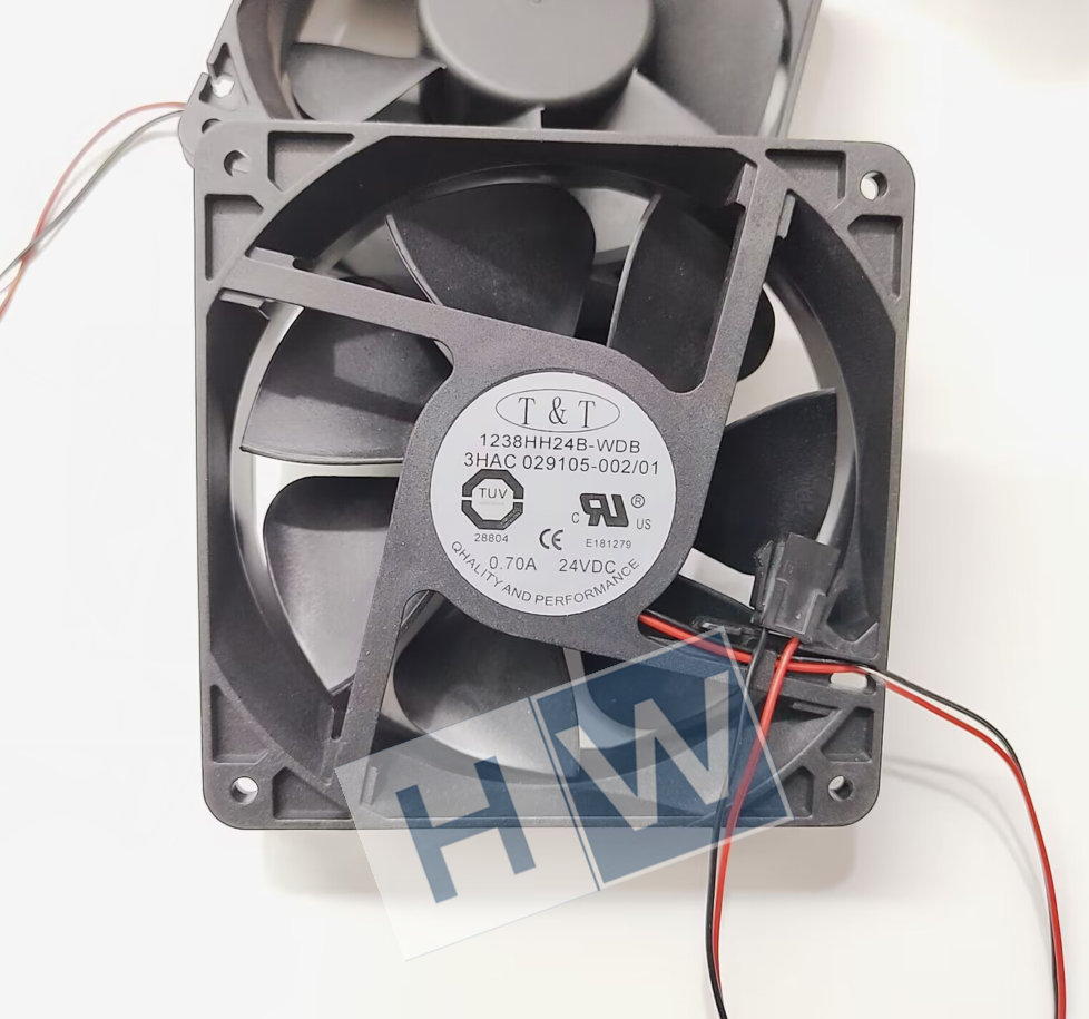 1PC 1238HH24B-WDB ABB Robot Controller Fan 3HAC029105-002/01 Cooling Fan 2-wire