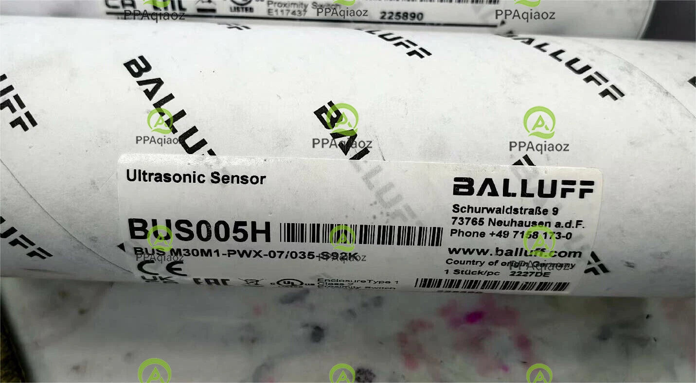 1PCS  BALLUFF   BUS005H  BUS M30M1-PWX-07/035-S92K  ULTRASONIC SENSOR