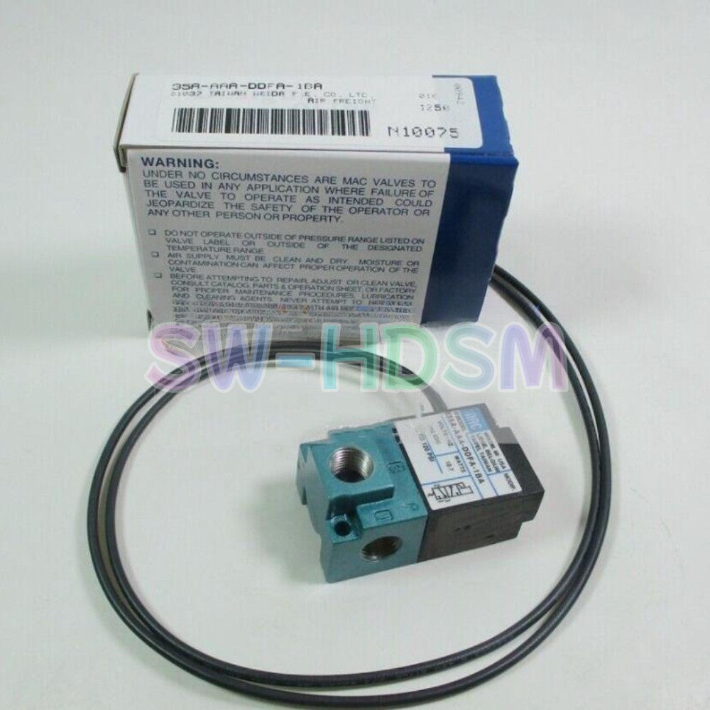 1PCS  for Mac 35A-AAA-DDFA-1BA 24V 12.7W Solenoid Valve Freight Free