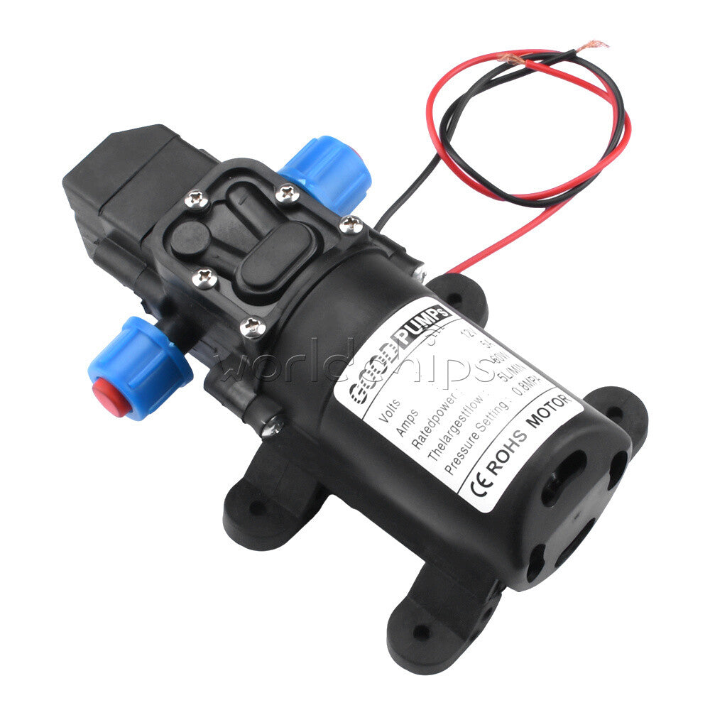 Automatic Flow Switch DC12V Auto Diaphragm Water Pump Small Self Priming Pumps