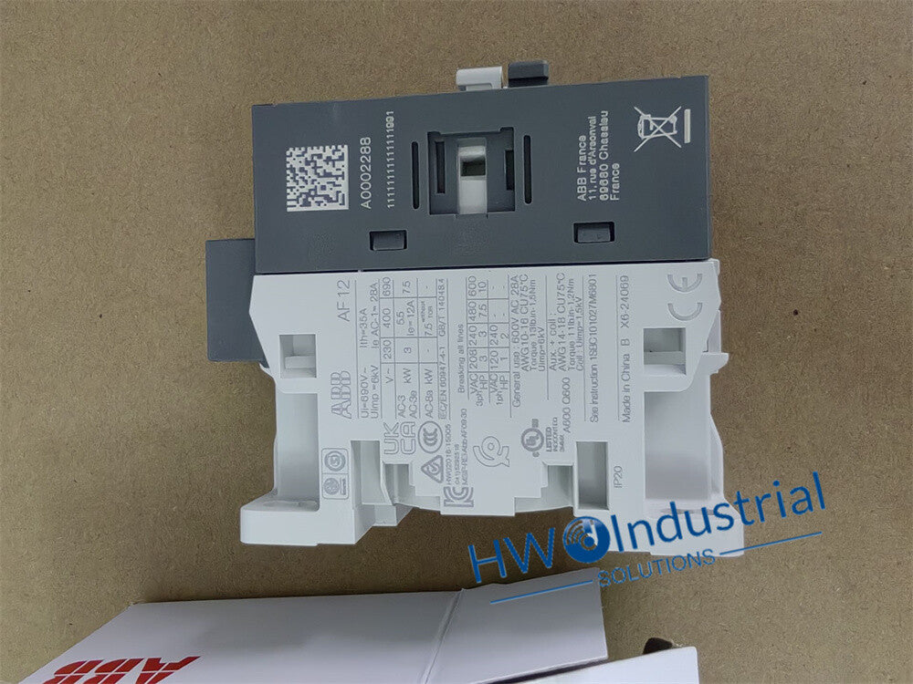 1PC  ABB AF12-30-10-11 Contactor 24-60V50/60HZ 20-60VDC