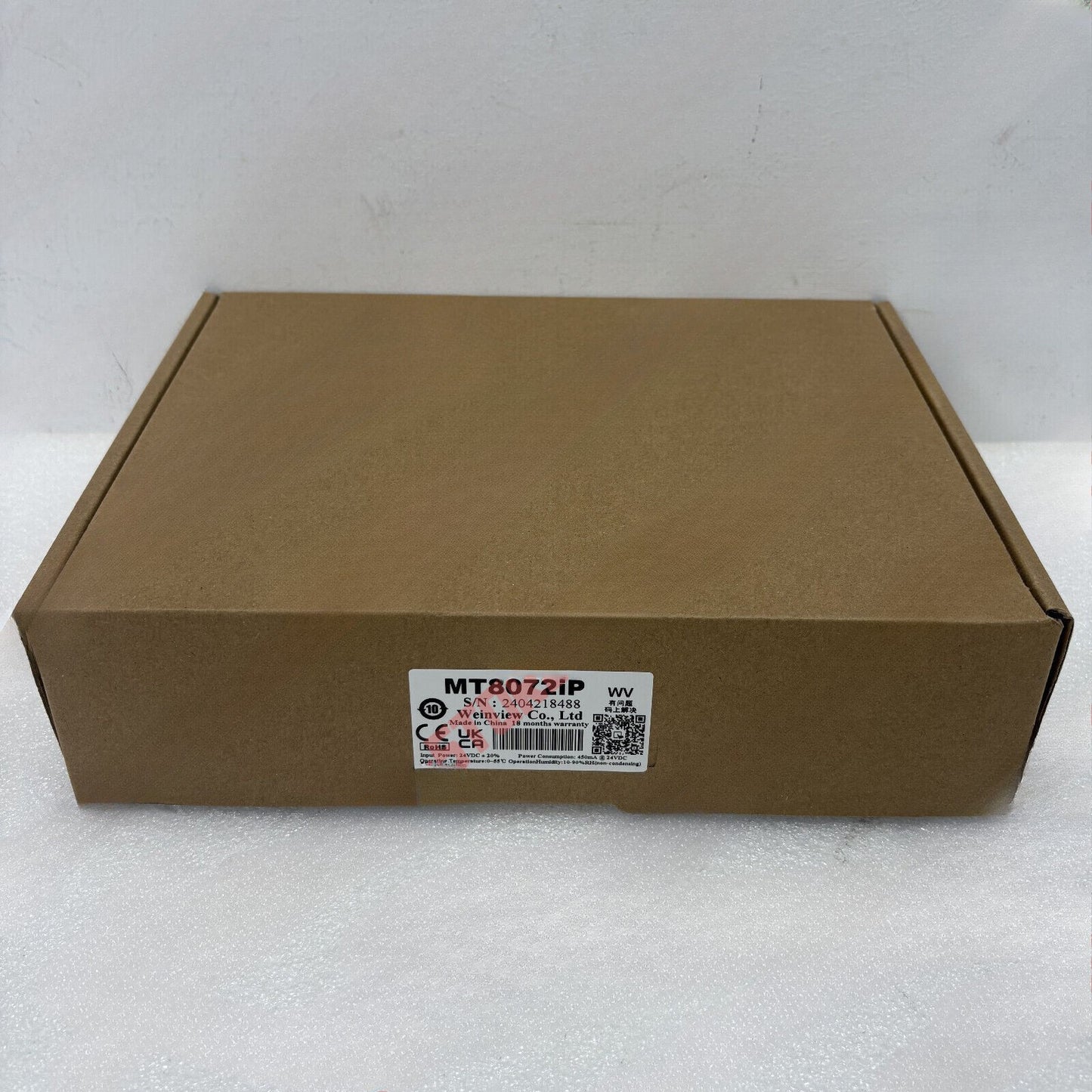 1PCS  WEINVIEW MT8072iP Touch panel