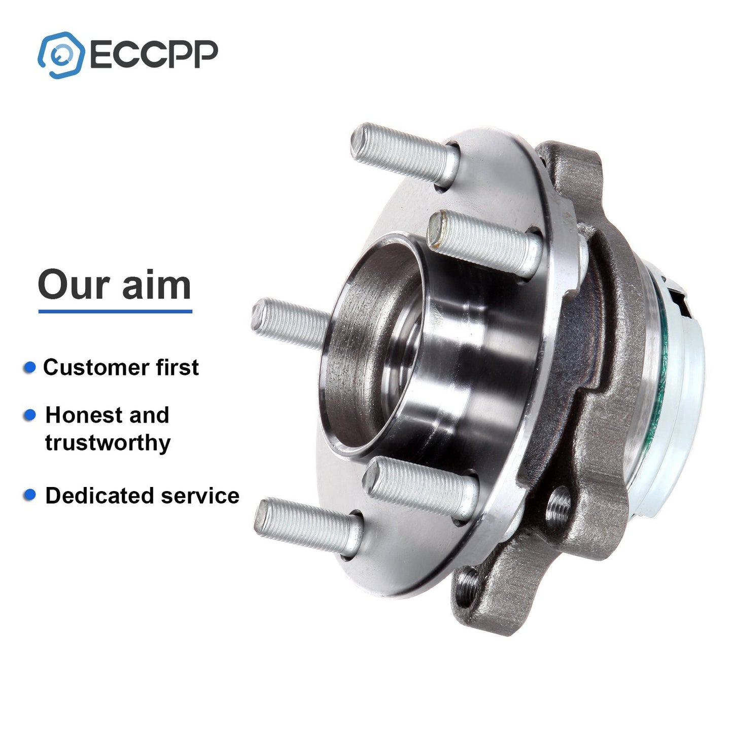 1Pc Wheel Hub Bearing Front Driver Side For Nissan Murano 3.5L 2009 2010-2014