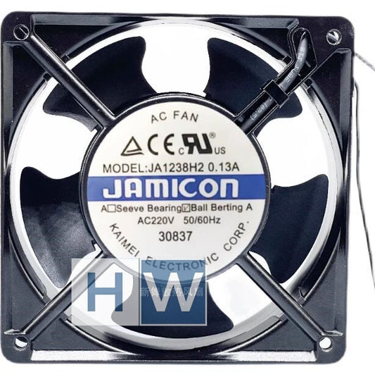 1PC  JA1238H2 JAMICON 12038 0.13A 220V 12CM Cabinet Cooling Fan