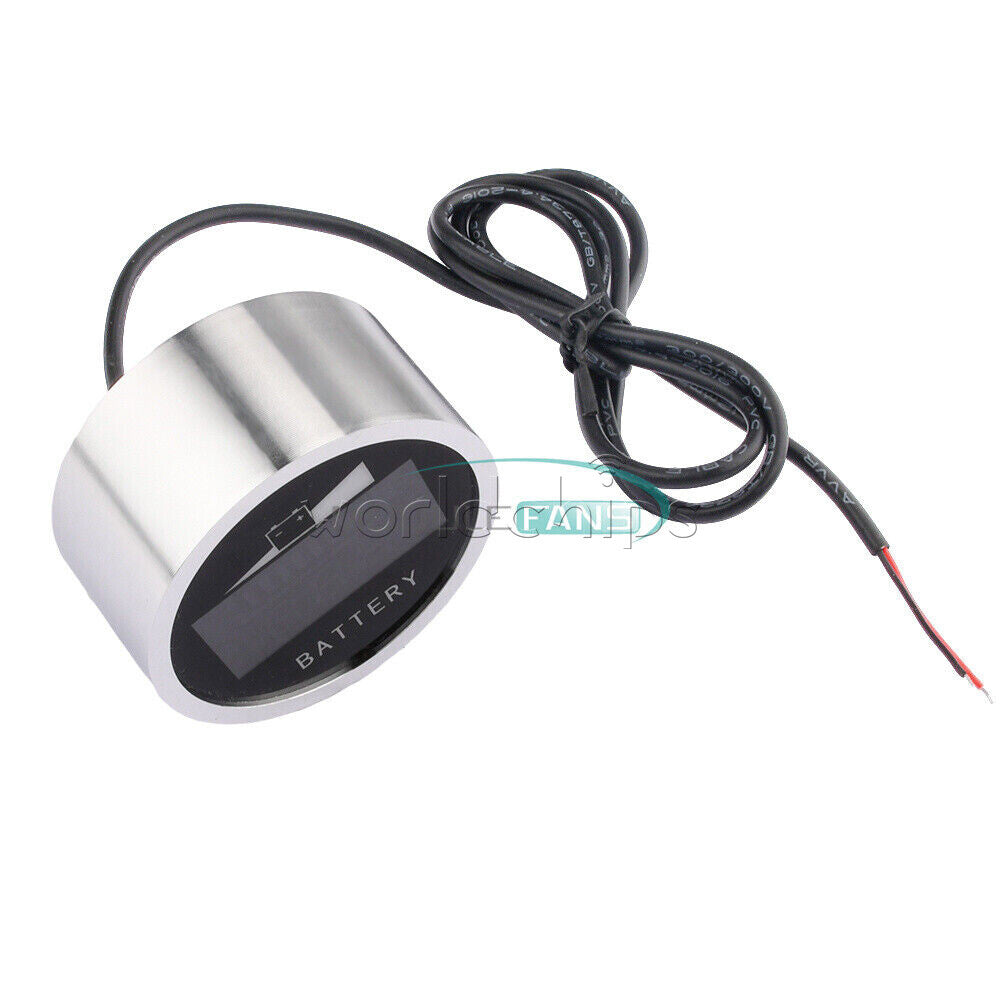 DC6-120V Lead Acid Battery Indicator Li-ion Battery Capacity Digital LED Tester