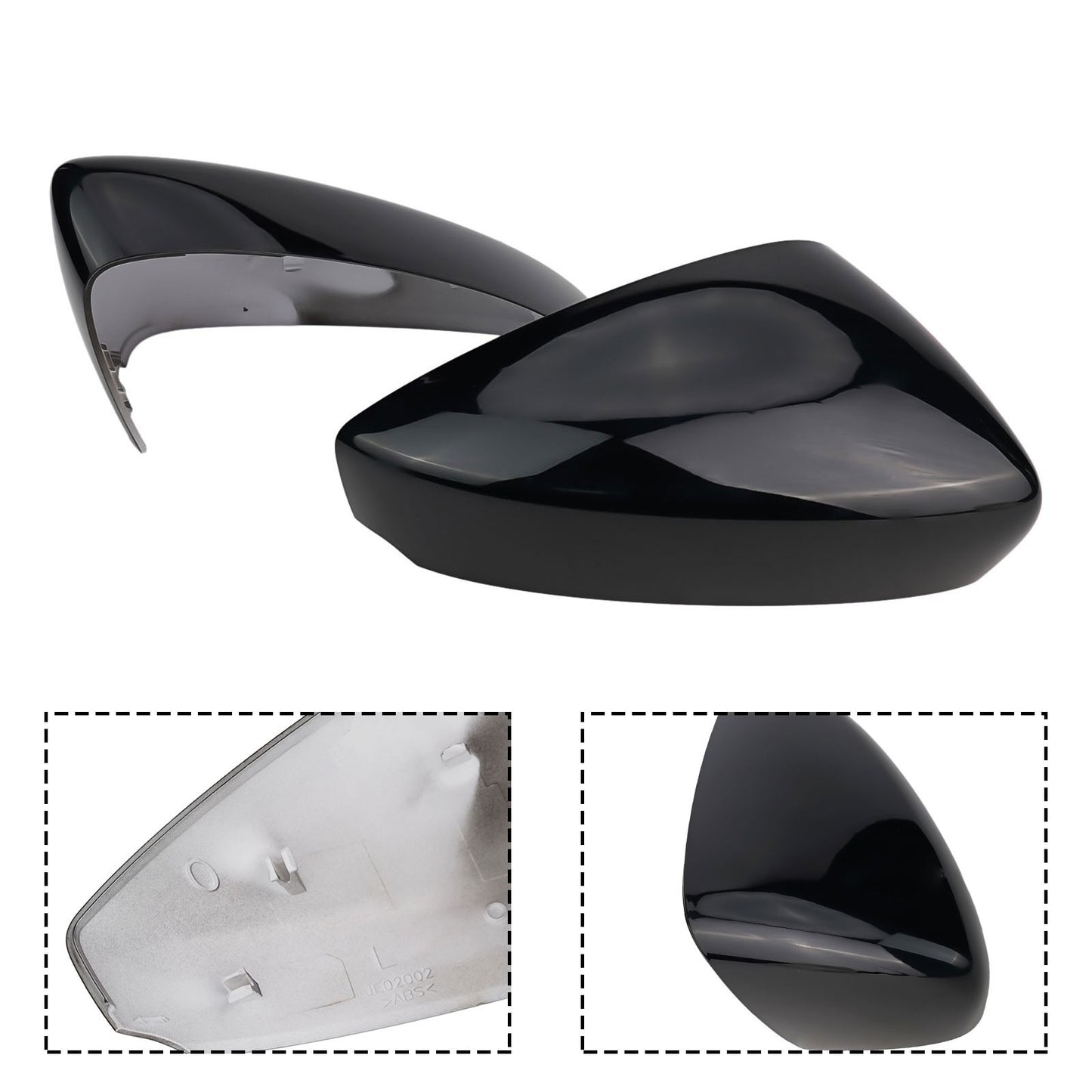Protect and Enhance Your For Mazda CX30 with Mirror Cap Cover Trim (2PCS)