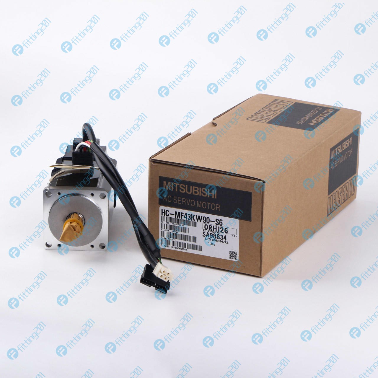 1PCS  MITSUBISHI AC SERVO MOTOR HC-MF43KW90-S6 Fast delivery