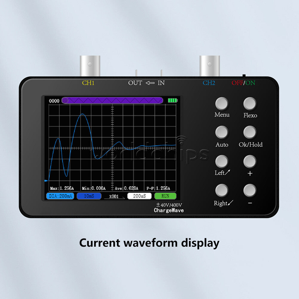 Digital Oscilloscope 10MHz Bandwidth Dual Channel Oscilloscope Signal Generator