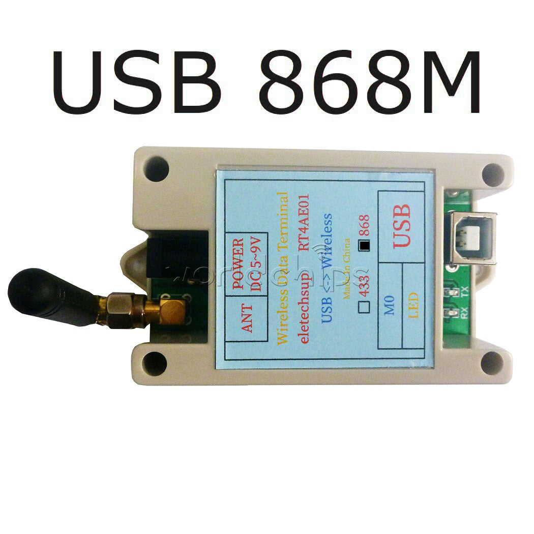 RS485 RS232 Wireless Transceiver 433M 868M Serial Data Transmission Module