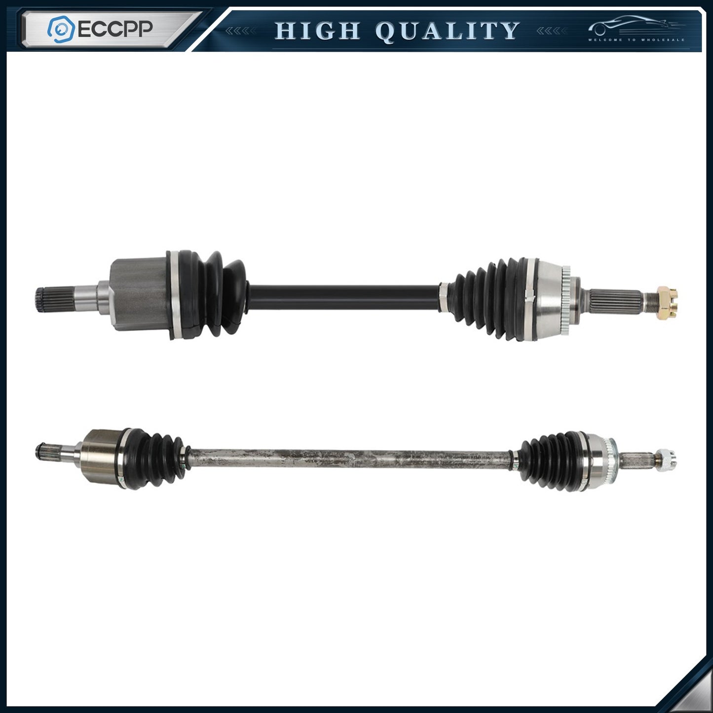 2x CV Axles Front for Hyundai Elantra for Kia for Spectra for Spectra5 Automatic