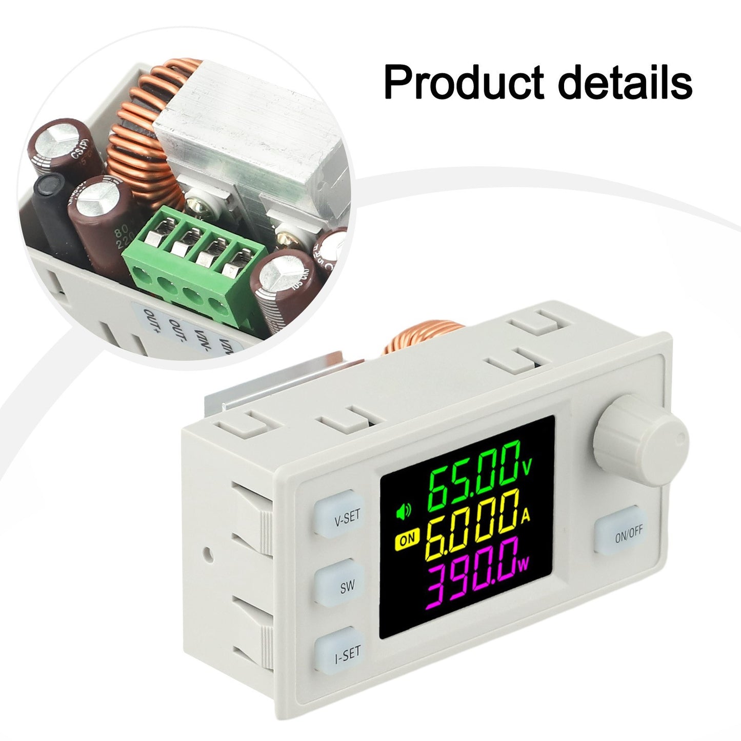 Sophisticated Design Professional LCD on a 390W Adjusting Power Supply