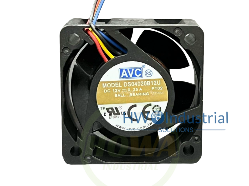 1/piece AVC 4020 4CM DS04020B12U 4-wire 12V 0.25A PWM Temperature Control Fan