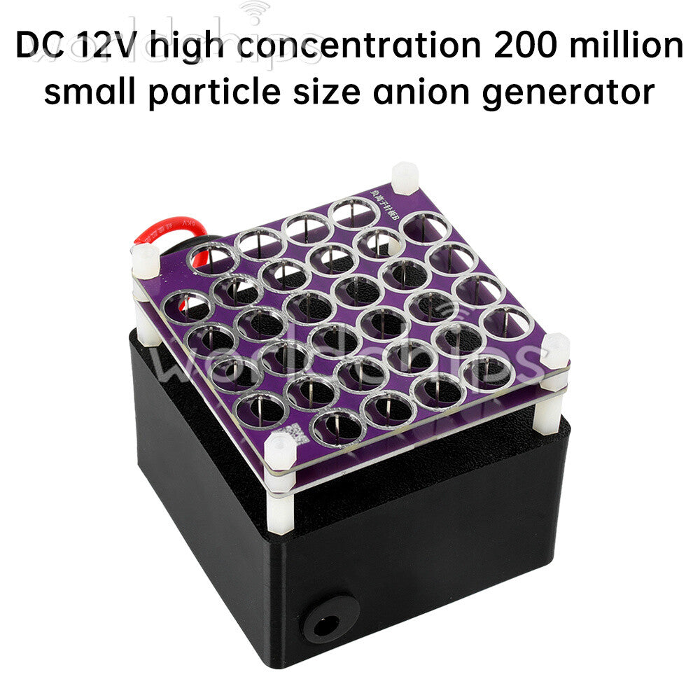 12V Plasma Ionizer Remove Smoke Dust Air Purifiers Negative Lon Anion Generator