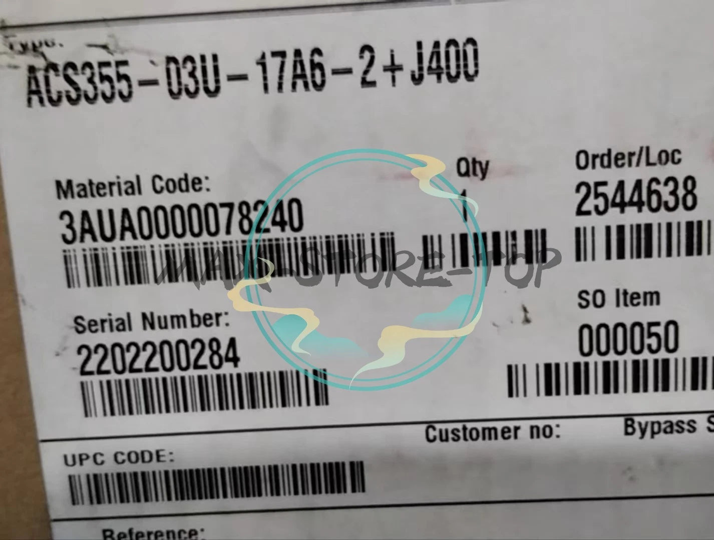 1 PC ACS355-03U-17A6-2+J400  ABB Frequency Converter Fast delivery