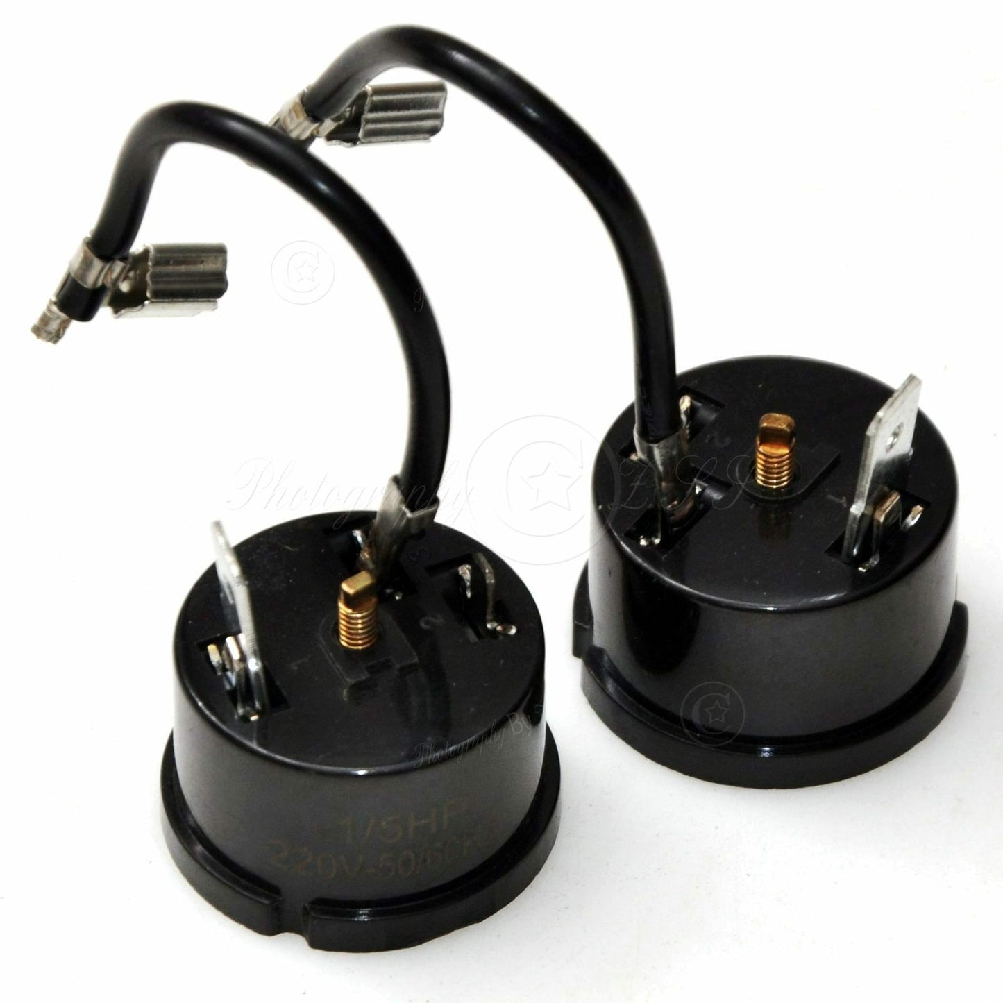 2x Universal 1/5HP 150W Washer Fridge Cooler Compressor Motor Overload Protector