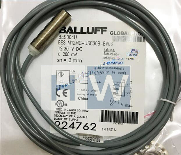 1PC Inductive Proximity Switch BES004U BES M12MG-USC30B-BV03 Sensor