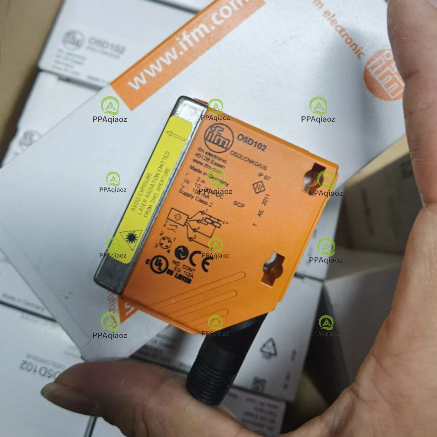 1PC  IFM O5D102 Laser Distance Sensor In Box ping