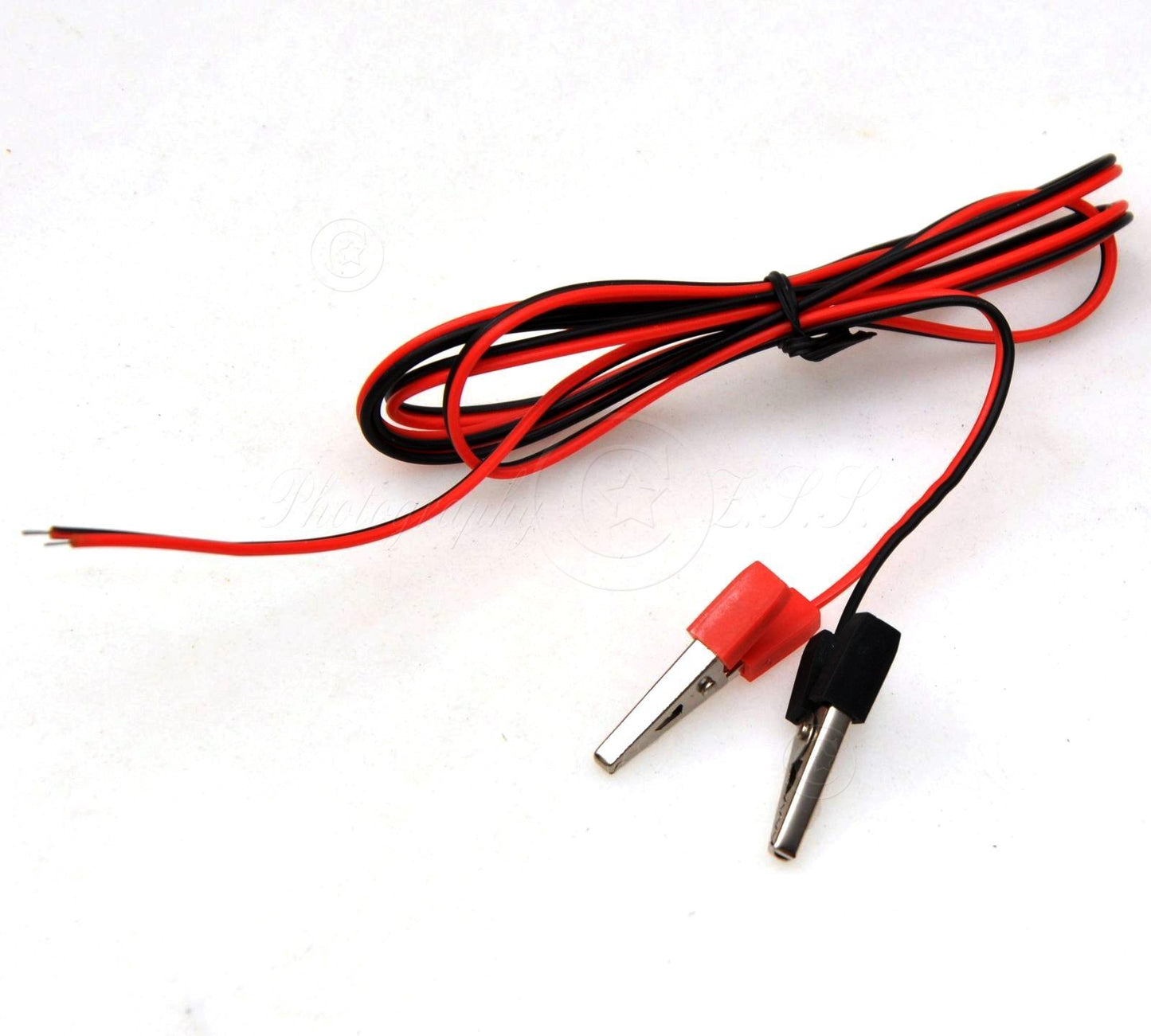 2 Pair Alligator Clip For Electronic Onboard Testing DIY Quick Connect 1.5m Cord