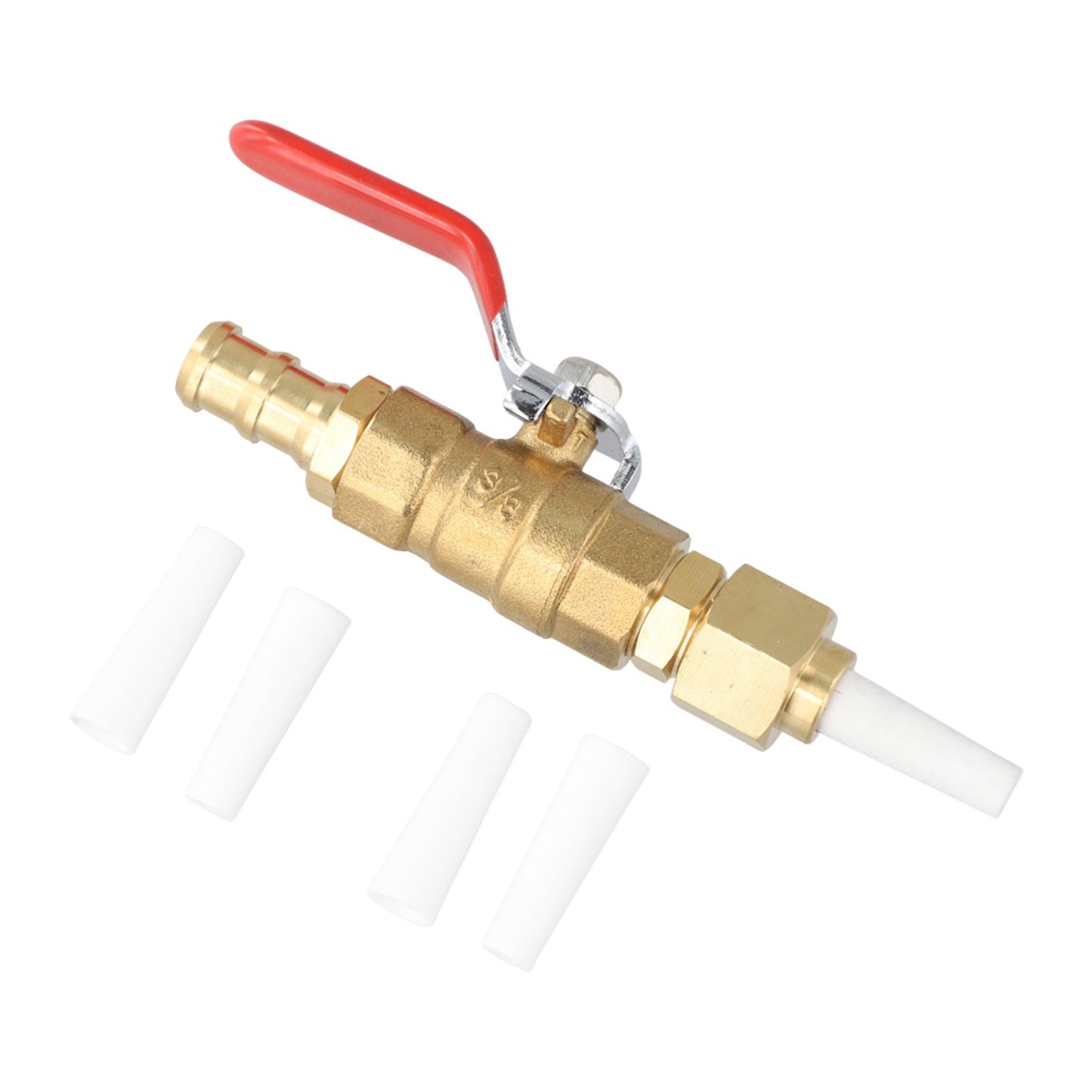 Manual Sandblasting Tool Assembly with Brass Valve for DIY Enthusiasts