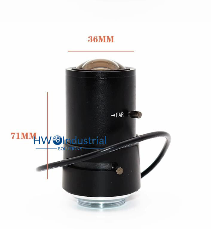 1PC 2.8-12mm Automatic Aperture Lens Manual Focusing CS Gun Machine Lens