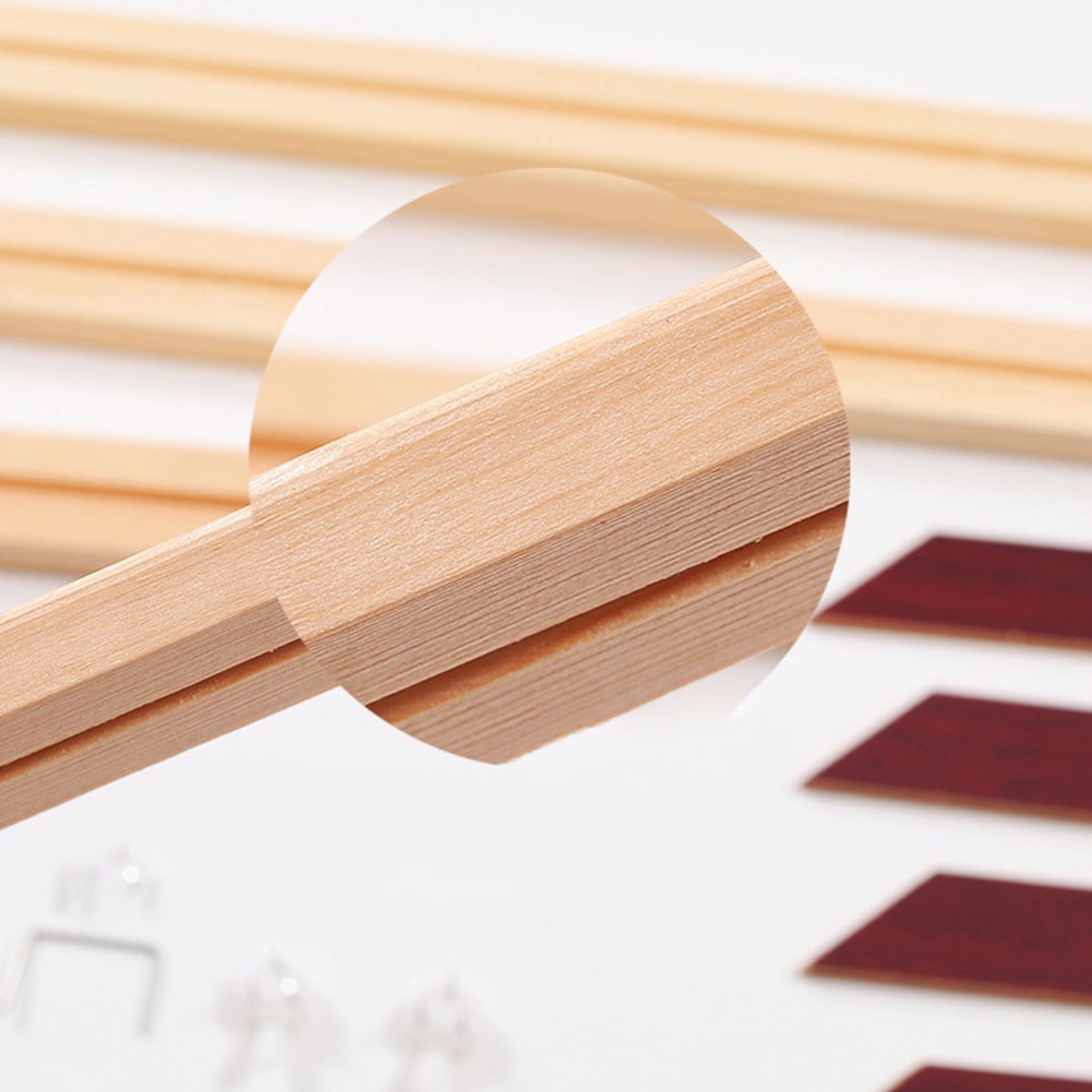 Easy Assembly Wooden Frame for Posters and Prints Long Lasting Durability