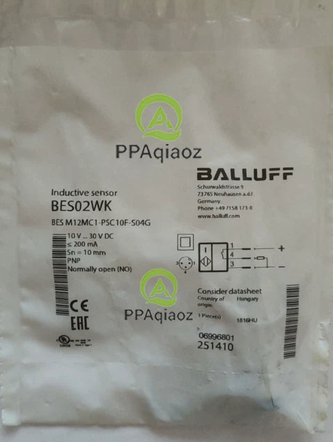 1Pcs  BALLUFF BES M12MC1-PSC10F-S04G（BES02WK) sensor Fast delivery