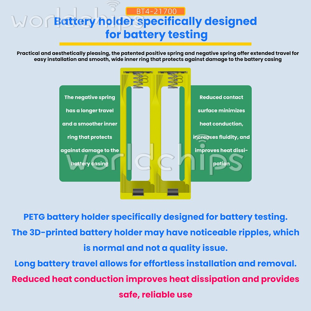 4Channel 21700 Battery Charge Discharge Internal Resistance Tester Directly test