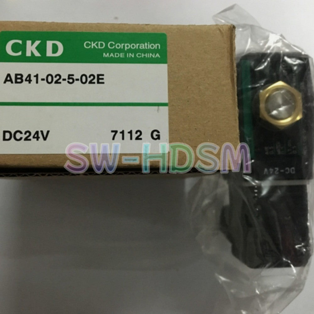 1PCS  for CKD AB41-02-5-02E DC24V Solenoid Valve Freight Free